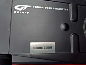 FERRARI F355 BERLINETTA 1:18 GT SPIRIT — фото 11