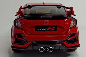HONDA CIVIC TYPE R GT (FK8) 1:18 OTTOMOBILE — фото 3