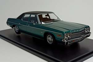 DODGE MONACO 1974 GREEN 1:18 KK SCALE — фото 7