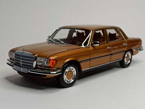 MERCEDES 350 SE (W116) 1973 GOLD 1:18 NOREV