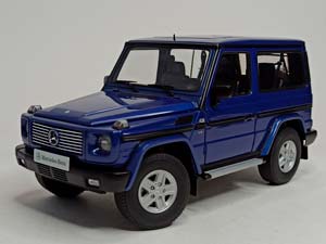 MERCEDES G500 G CLASS BLUE 1:18 AUTOART