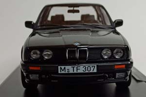 BMW 325I (E30) 1988 BLACK 1:18 NOREV — фото 7