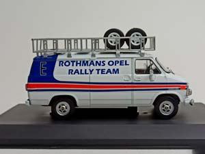 CHEVROLET G-SERIES VAN ROTHMANS OPEL 1:43 IXO — фото 6