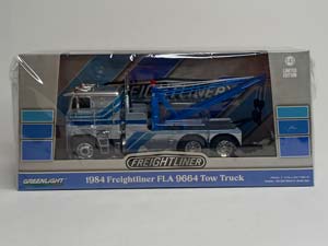 FREIGHTLINER FLA 9664 SILVER 1984 GREENLIGHT 1:43 — фото 10