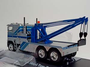 FREIGHTLINER FLA 9664 SILVER 1984 GREENLIGHT 1:43 — фото 3