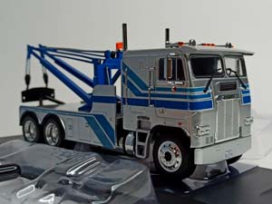 FREIGHTLINER FLA 9664 SILVER 1984 GREENLIGHT 1:43 — фото 7