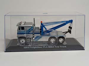 FREIGHTLINER FLA 9664 SILVER 1984 GREENLIGHT 1:43 — фото 9