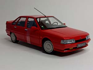 RENAULT 21 MK1 TURBO 1988 RED 1:18 SOLIDO — фото 7