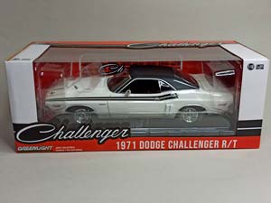 DODGE CHALLENGER R/T 1971 GREENLIGHT 1:18 — фото 10