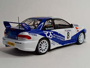SUBARU IMPREZA S5 WRC'99 MONZA 2000 SOLIDO 1:18 — фото 6