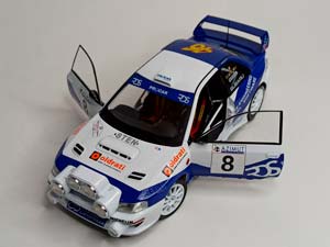 SUBARU IMPREZA S5 WRC'99 MONZA 2000 SOLIDO 1:18 — фото 9