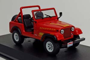 JEEP CJ-7 RENEGADE 4X4 GREENLIGHT 1:43 — фото 7