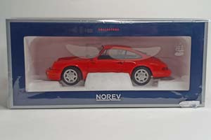 PORSCHE 911 CARRERA 2 - 1990 RED 1:18 NOREV — фото 10
