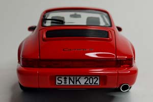 PORSCHE 911 CARRERA 2 - 1990 RED 1:18 NOREV — фото 7
