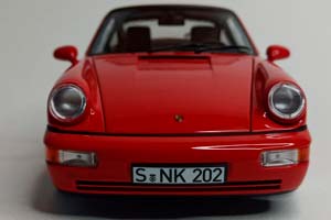 PORSCHE 911 CARRERA 2 - 1990 RED 1:18 NOREV — фото 8