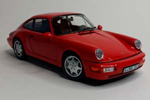 PORSCHE 911 CARRERA 2 - 1990 RED 1:18 NOREV — фото 9