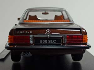 MERCEDES 500 SLC (C107) -1981 BROWN 1:18 KK SCALE — фото 4