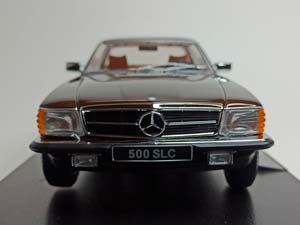 MERCEDES 500 SLC (C107) -1981 BROWN 1:18 KK SCALE — фото 8