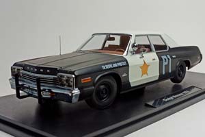 DODGE MONACO POLICE 1974 KK SCALE 1:18 — фото 7