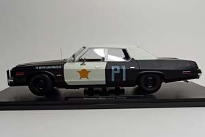 DODGE MONACO POLICE 1974 KK SCALE 1:18 — фото 2