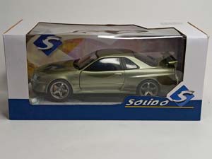 NISSAN GT-R (R34) - 1999 SOLIDO 1:18 — фото 10