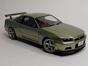 NISSAN GT-R (R34) - 1999 SOLIDO 1:18 — фото 5