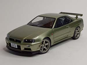 NISSAN GT-R (R34) - 1999 SOLIDO 1:18 — фото 1