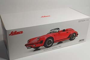 PORSCHE 911 SPEEDSTER 1989 SCHUCO 1:12 — фото 6