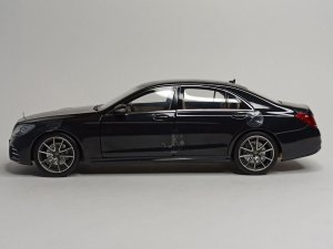 MERCEDES W222 BLACK 2018 S-CLASS 1:18 NOREV — фото 2