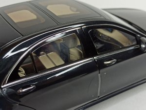 MERCEDES W222 BLACK 2018 S-CLASS 1:18 NOREV — фото 6
