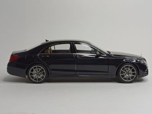 MERCEDES W222 BLACK 2018 S-CLASS 1:18 NOREV — фото 7