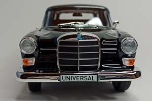 MERCEDES 200 UNIVERSAL 1966 BLACK 1:18 NOREV — фото 5