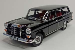 MERCEDES 200 UNIVERSAL 1966 BLACK 1:18 NOREV — фото 1