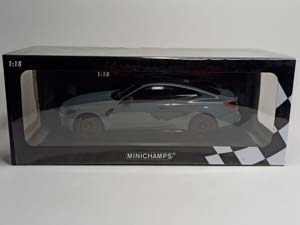BMW M4 GREY 2020 (G82) MINICHAMPS 1:18 — фото 10