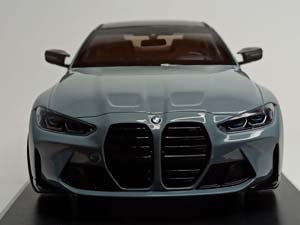 BMW M4 GREY 2020 (G82) MINICHAMPS 1:18 — фото 8