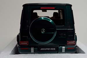 MERCEDES G63 AMG 2018 GREEN 1:18 MINICHAMPS — фото 4