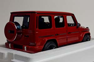 MERCEDES G-CLASS 2020 RED 1:18 MINICHAMPS — фото 5