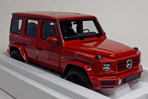 MERCEDES G-CLASS 2020 RED 1:18 MINICHAMPS — фото 7