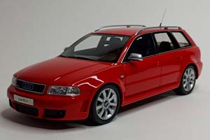 AUDI RS4 AVANT RED 1:18 OTTOMOBILE