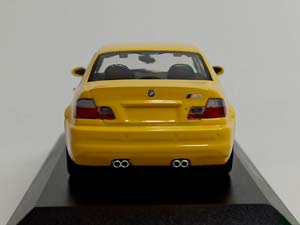 BMW M3 COUPE (E46) YELLOW 1:43 MAXICHAMPS — фото 4