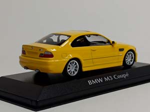BMW M3 COUPE (E46) YELLOW 1:43 MAXICHAMPS — фото 5