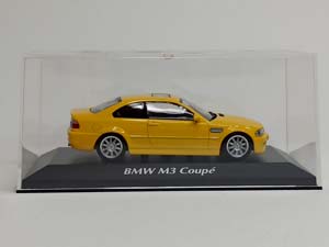 BMW M3 COUPE (E46) YELLOW 1:43 MAXICHAMPS — фото 8