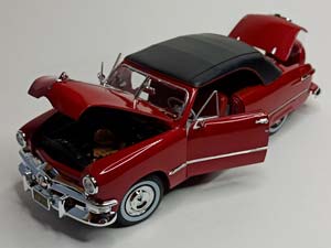 FORD 1950 COUPE RED 1:18 MAISTO — фото 2