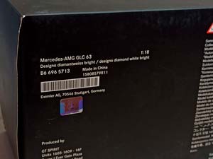 MERCEDES GLC 63 AMG 1:18 GT SPIRIT — фото 10