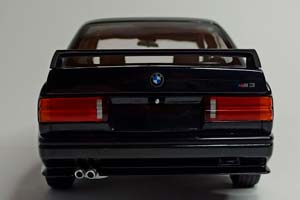 BMW M3 E30 STREET EVO BLUE 1:18 MINICHAMPS — фото 4