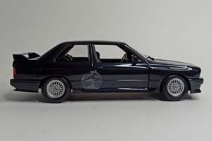 BMW M3 E30 STREET EVO BLUE 1:18 MINICHAMPS — фото 6