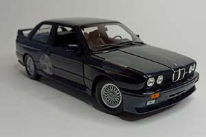 BMW M3 E30 STREET EVO BLUE 1:18 MINICHAMPS — фото 7