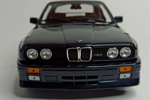 BMW M3 E30 STREET EVO BLUE 1:18 MINICHAMPS — фото 8