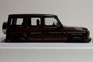 MERCEDES G-CLASS 2020 BROWN 1:18 MINICHAMPS — фото 6