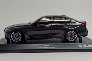 BMW M3 SEDAN GREY -2020 MINICHAMPS 1:18 LIMITED — фото 3